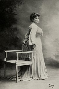 Portrait of the French artist Blanche Pierson by du Guy