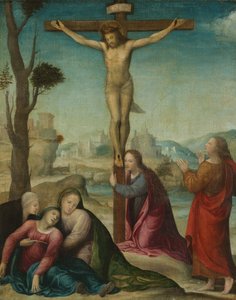 The Crucifixion by follower of Sodoma