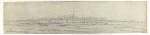 View of Grave, 1672 by frères Moreau