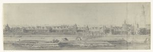 View of Kampen, 1672 by frères Moreau