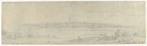 View of Naarden, 1672 by frères Moreau