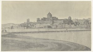 View of Nijmegen, 1672 by frères Moreau
