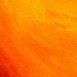 Vibrant Orange Abstract by jarotdjunaedi