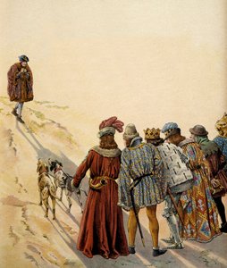 History of France in the Middle Ages: Count of Charolais (then Charles the Bold), Francois II, Duke of Brittany, Charles of France, Duke of Berry and brother of the king, John II, Duke of Bourbon by pseudonym for Onfray de Breville Jacques Job