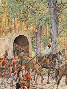 George Washington with the Army of General Edward Braddock