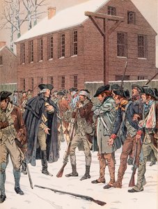 George Washington Tries to Reason Some of the Mutineers of the Army During the War of Independence
