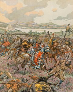 History of Belgium: John I, Duke of Brabant, Victorious at the Battle of Woeringen in 1288 by pseudonym for Onfray de Breville Jacques Job