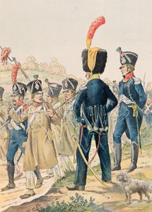 Outfit of French Troops at All Times: Officers of Voltigeurs and Light Infantry Hunters Under the First Empire