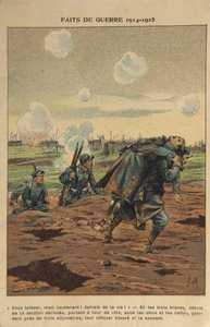 WW1: To Save the Boss (illustration) by pseudonym for Onfray de Breville Jacques Job
