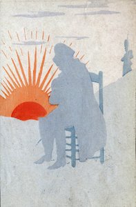 He is awakened by the first rays of the sun of Austerlitz by pseudonym for Onfray de Breville Job