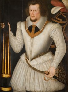 Portrait of Robert Devereux, 2nd Earl of Essex by the Younger School of Marcus Gheeraerts