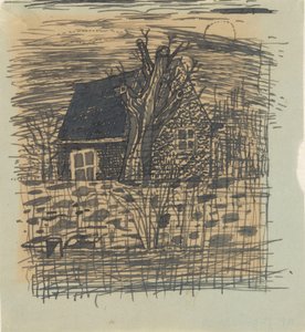 House by unknown (signed by artist)