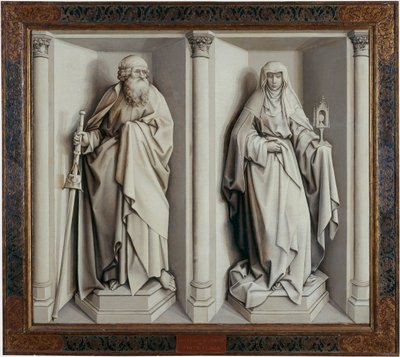 The Marriage of the Virgin by Master of Flémalle