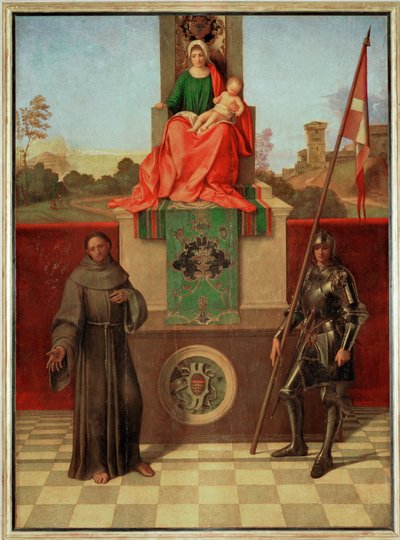Pale di Castelfranco by (1476/8-1510) Giorgione