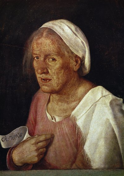 The Old Woman (after 1505) by Giorgione