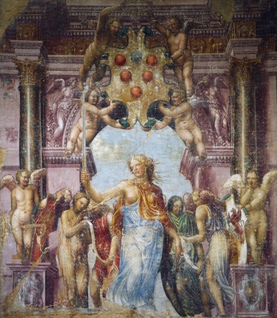 Allegory of Justice by (1509 66) Daniele da Volterra