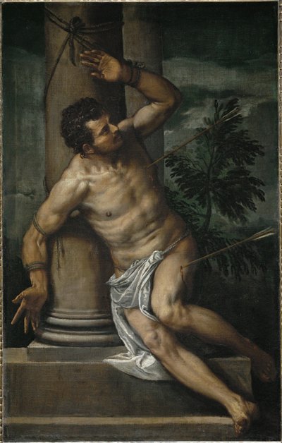 Saint Sebastian by (1528-88) Veronese