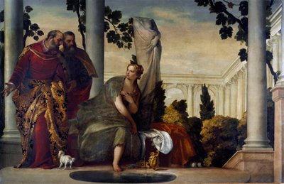 Suzanne and the old men by Veronese