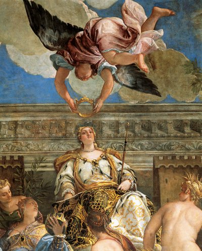 The Apotheosis of Venice by Paolo Veronese (detail) by (1528 88) Veronese