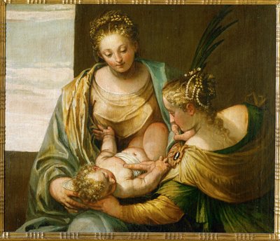 The Mystic Marriage of Saint Catherine of Siena by (1528-88) Veronese