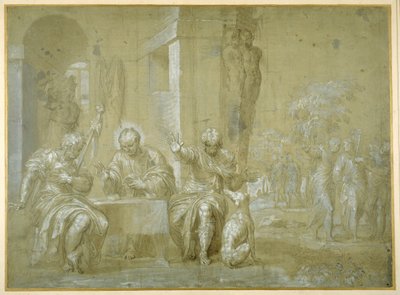 The Supper at Emmaus, c.1550 by Veronese