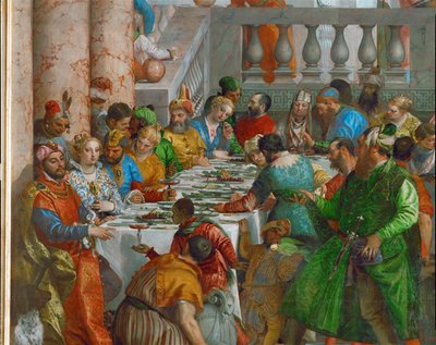 The Wedding at Cana by (1528-88) Veronese