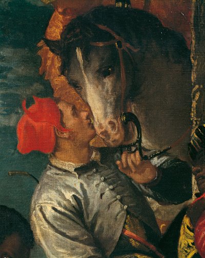 Figure of Groom (detail) from Adoration of Magi, by Paolo Caliari known as Veronese by (1528 88) Veronese