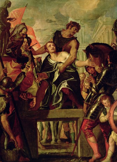 Martyrdom of St. Menas, c.300 by Veronese