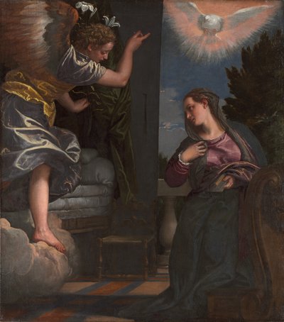 The Annunciation, c.1580 by (1528 88) Veronese