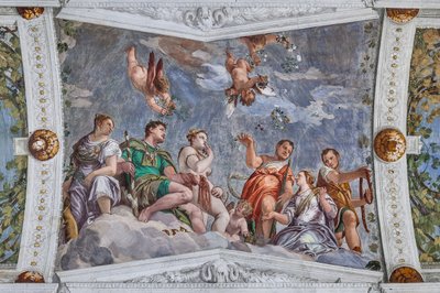 The Court of Love, Room of the Conjugal Love by Veronese