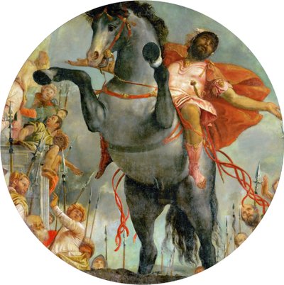 The Sacrificial Death of Marcus Curtius by Veronese