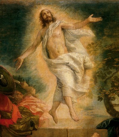 The resurrection of Christ (detail) by Veronese