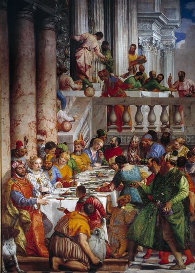The Wedding of Cana (detail) by Veronese