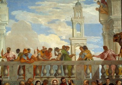 The wedding of Cana (detail) by Veronese