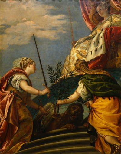 Venice Between Glory and Peace by (1528 88) Veronese