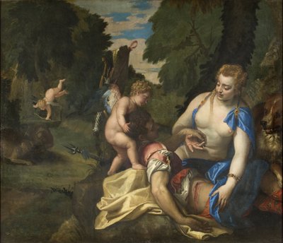 Venus Mourning Adonis by Veronese