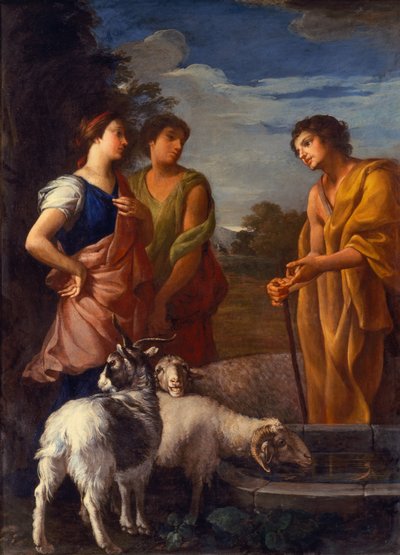 The Meeting of Jacob and Rachel at the Well by Imperiali