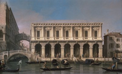 The Bridge of Sighs by Canaletto