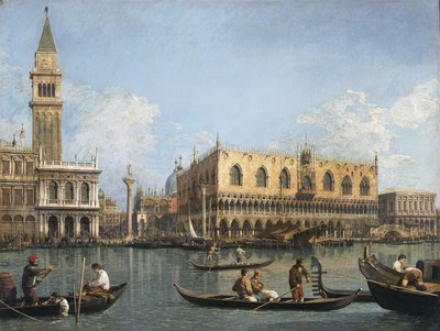 View of the Basin of San Marco from the Punta della Dogana by Canaletto