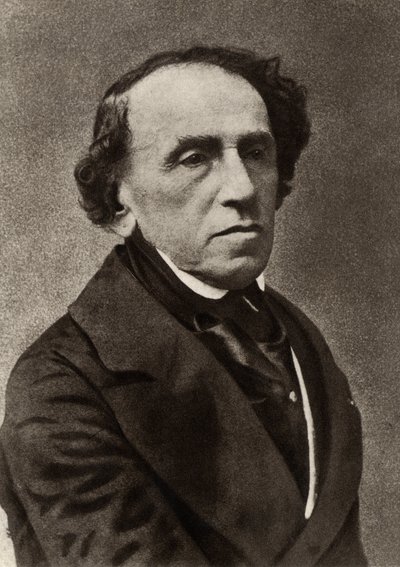Giacomo Meyerbeer (1791-1864), German composer by (1820 1910) Nadar