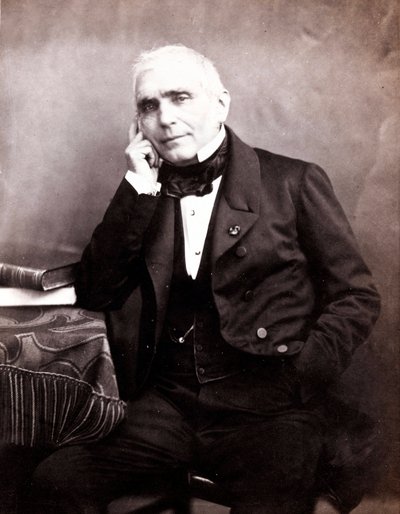 Portrait of Eugene Scribe by Nadar