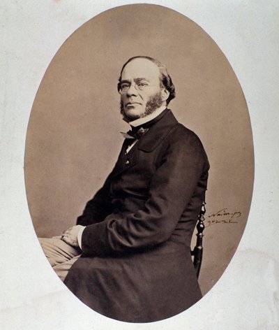 Portrait of Jacques Fromental Halevy (1799-1862) English composer (photograph by Nadar (Felix Tournachon)) 19th century. Bologna, Museo Bibliografico Musicale by Nadar
