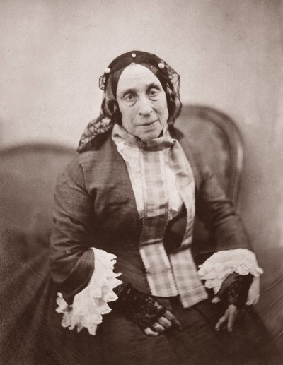 Portrait of Madame Desbordes Valmore by Nadar