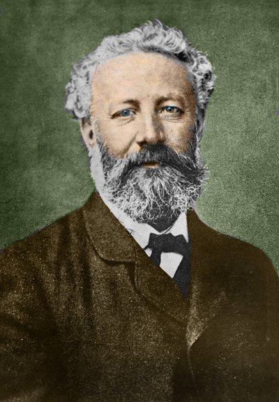 Portrait of Jules Verne (1828-1905), French writer, by Nadar by Nadar