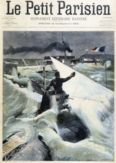 Experience of the submarine 