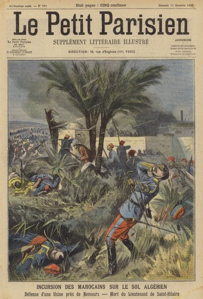 Incursion by Moroccans into Algeria by (after) Carrey