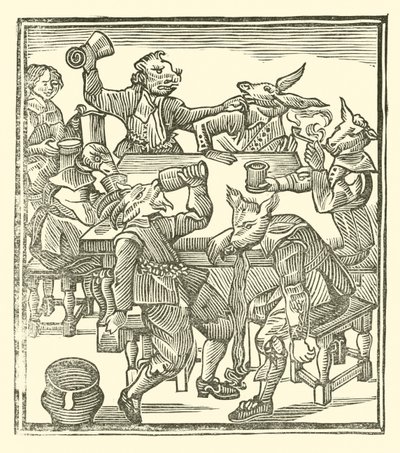 Illustration for The Roxburghe Ballads by (after) English School