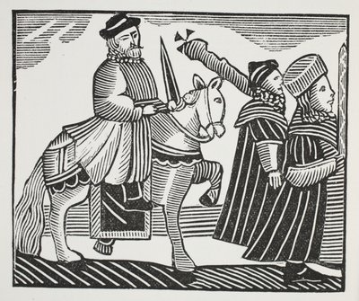 The History of Wat Tyler and Jack Straw, illustration from 