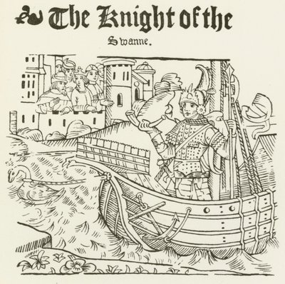 The Knight Of The Swanne by (after) English School