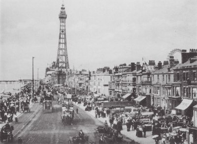 Central Promenade, Blackpool by (after) English photographer